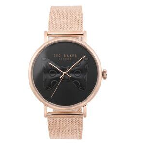 TED BAKER Rosegold Women's Phylipa Iconic Rose Gold Bracelet Watch